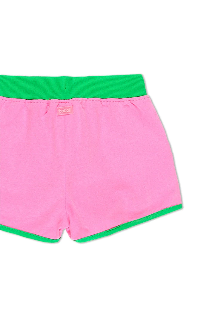 Short élastique pour fille