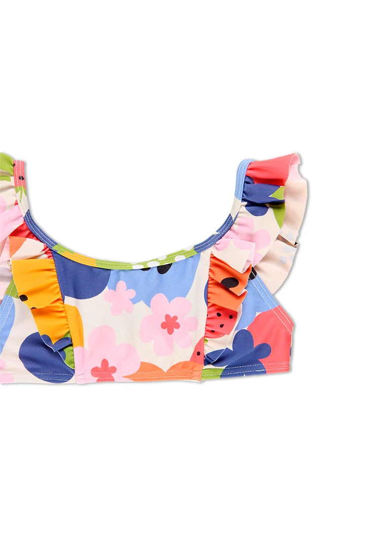 Bikini polyamide fruits pour fille