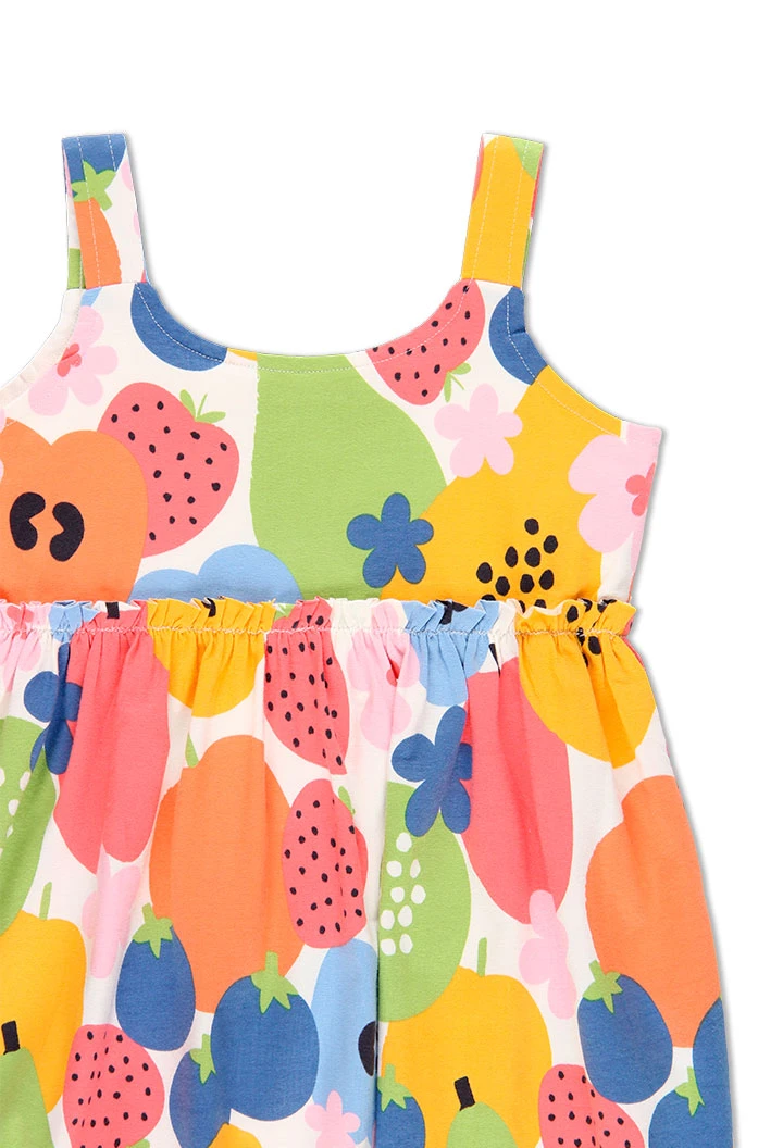 Robe fruits pour fille