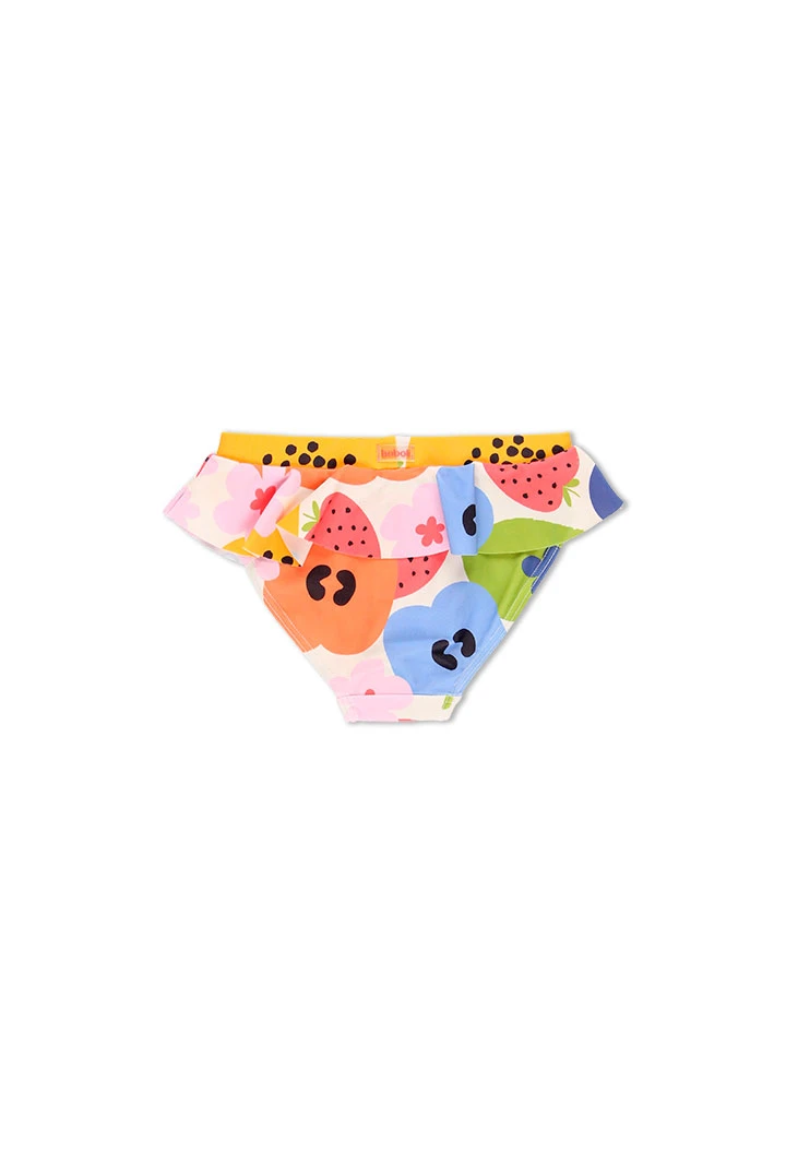 Culotte polyamide fruits pour fille