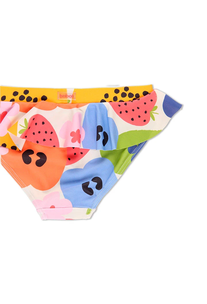Culotte polyamide fruits pour fille