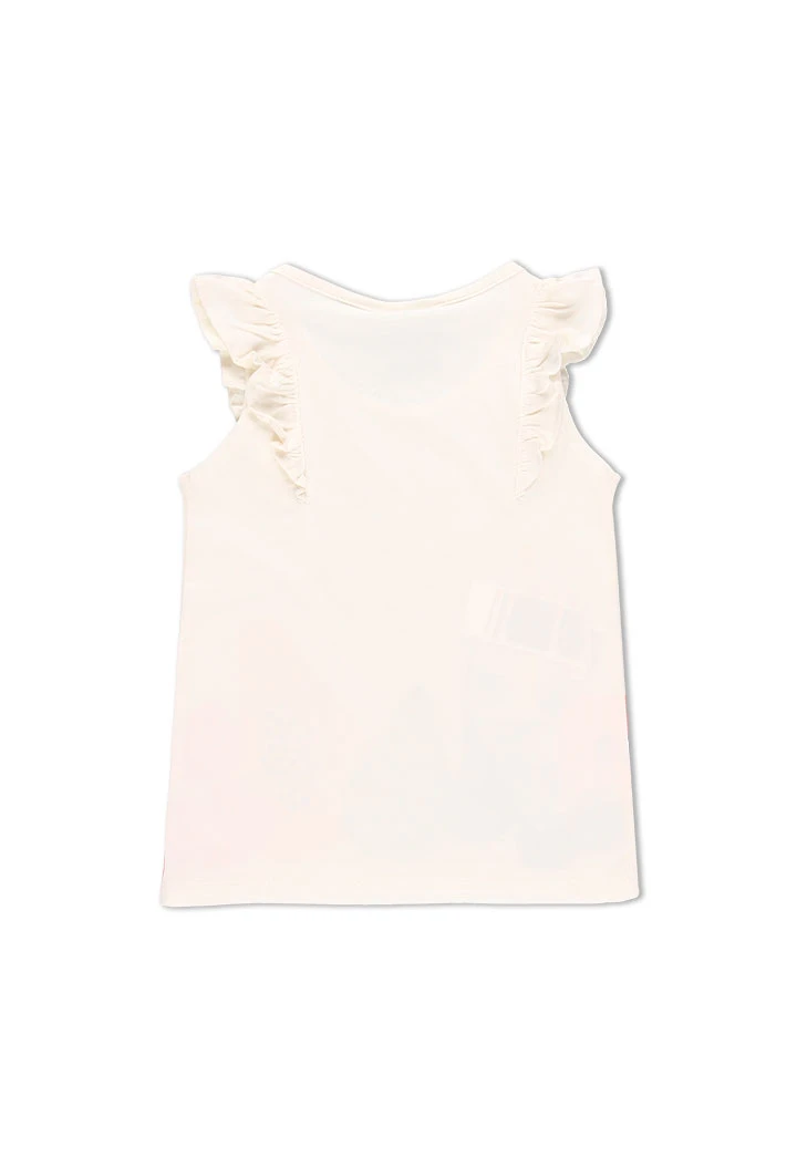 T-Shirt tricot pour fille