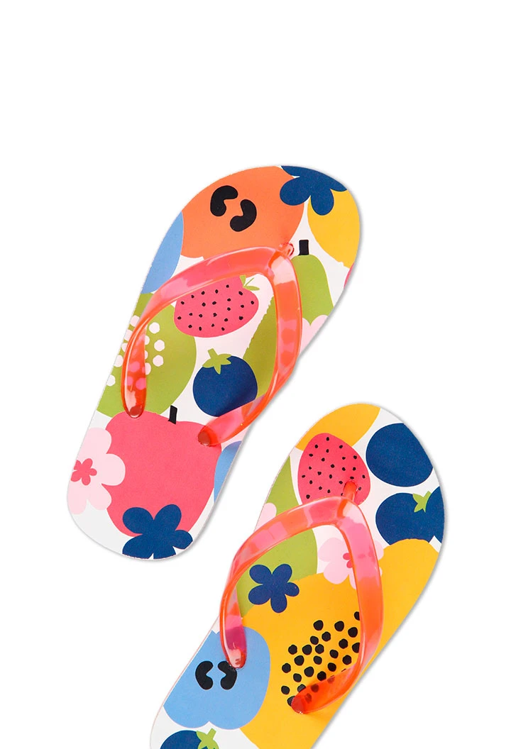 Tongs fruits pour fille