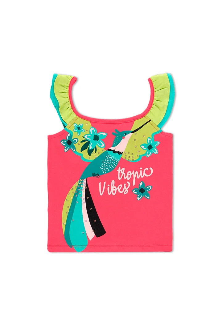 T-Shirt tricot pour fille