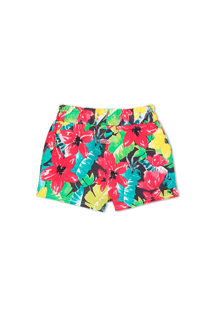 Short imprimé pour fille