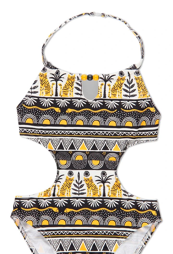 Maillot de bain polyamide pour fille