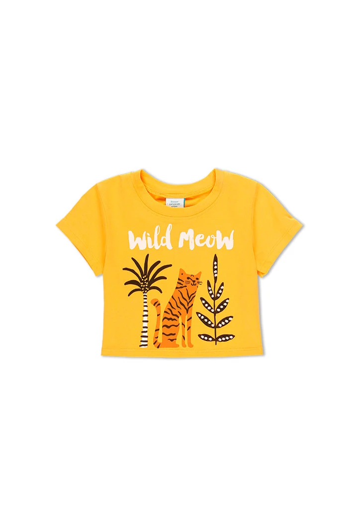 T-Shirt tricot pour fille