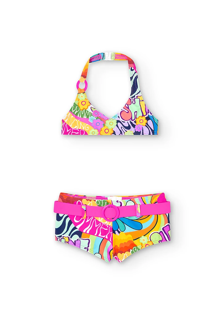 Bikini stampato per ragazza