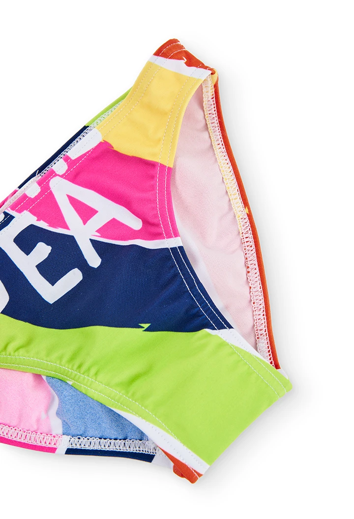 Bikini imprimé pour fille