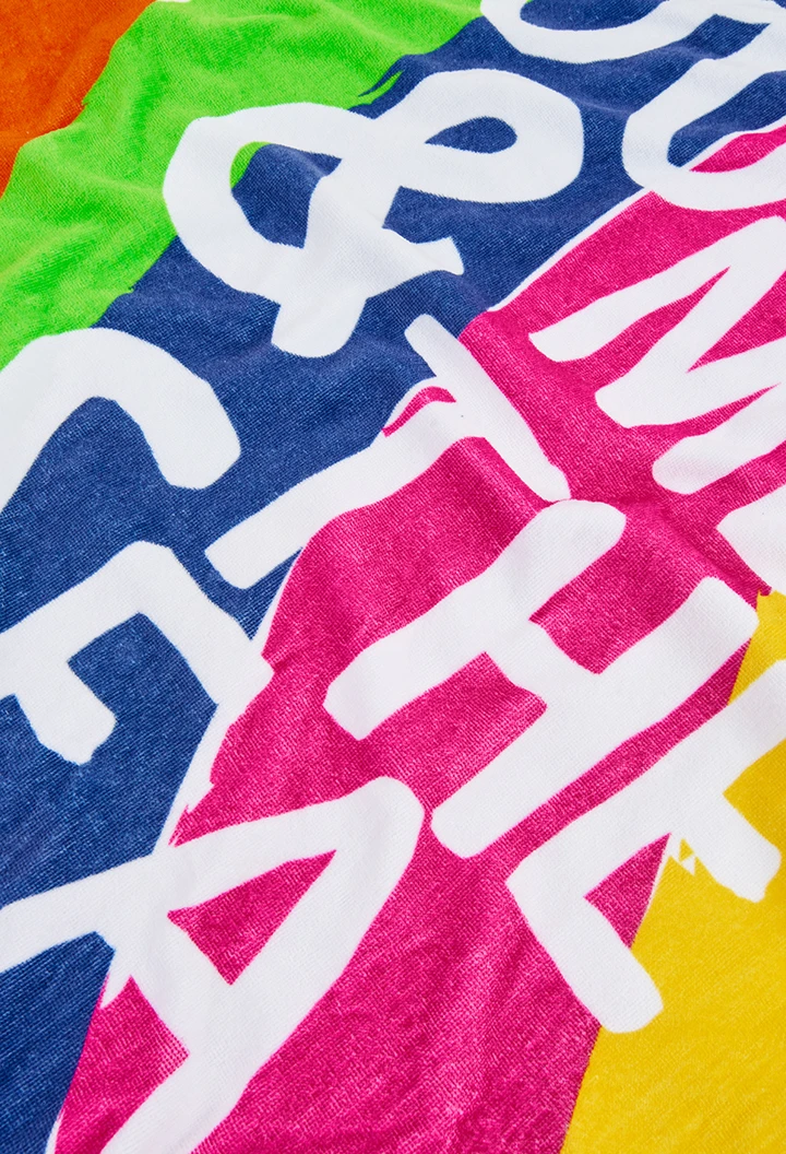 Toalha estampado para menina