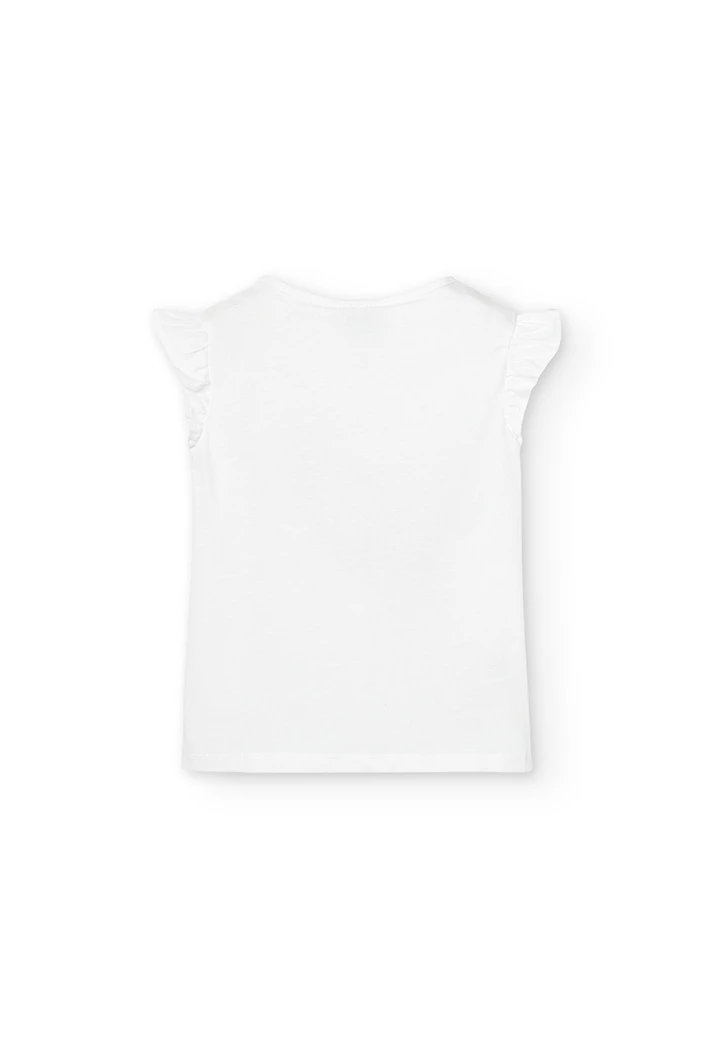 Camiseta malha para menina