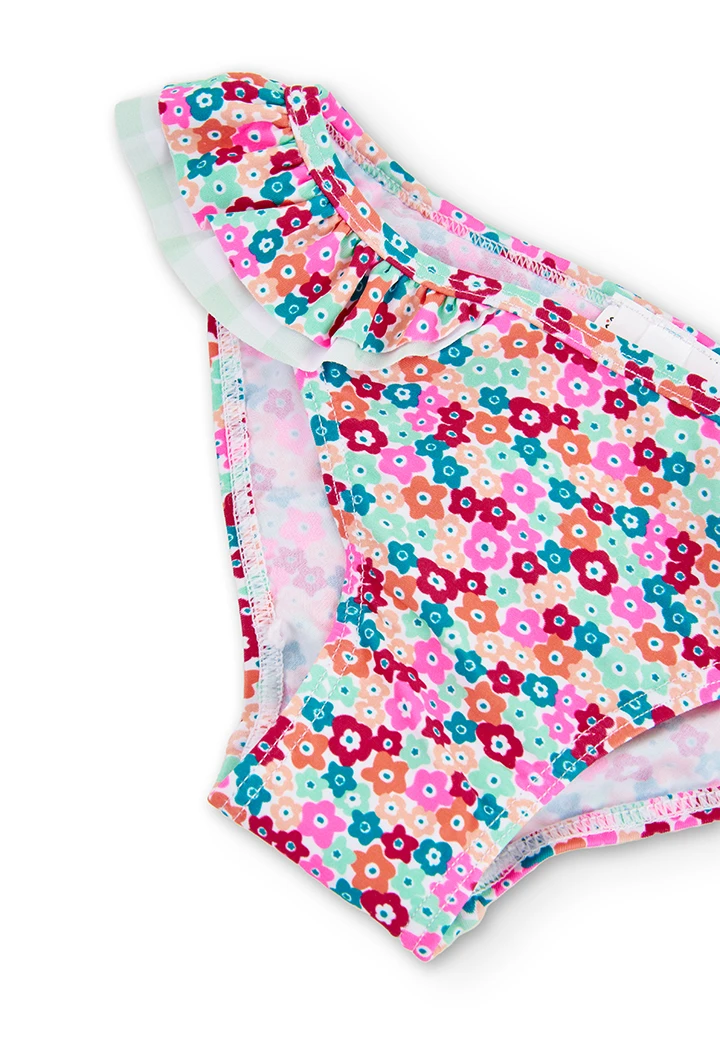 Bikini fleurs pour fille