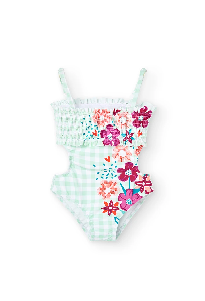 Swimsuit vichy for girl