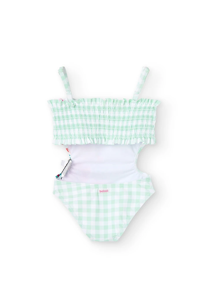 Swimsuit vichy for girl