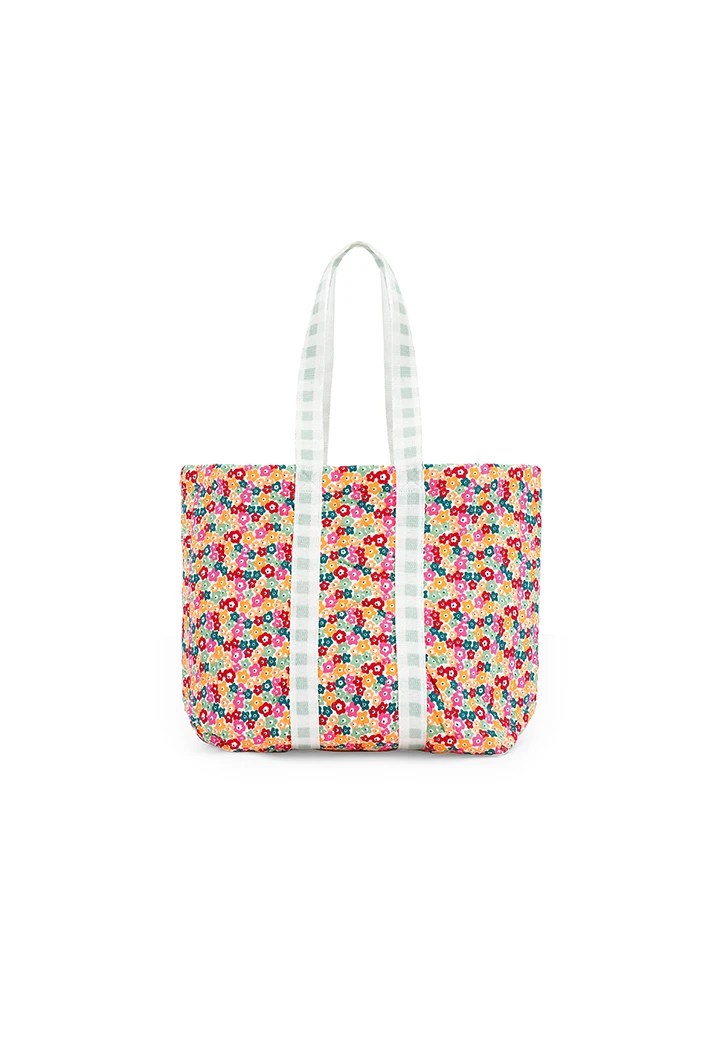Bag knit floral for girl