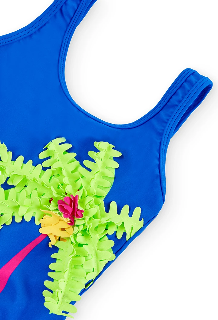 Swimsuit "palm trees" for girl
