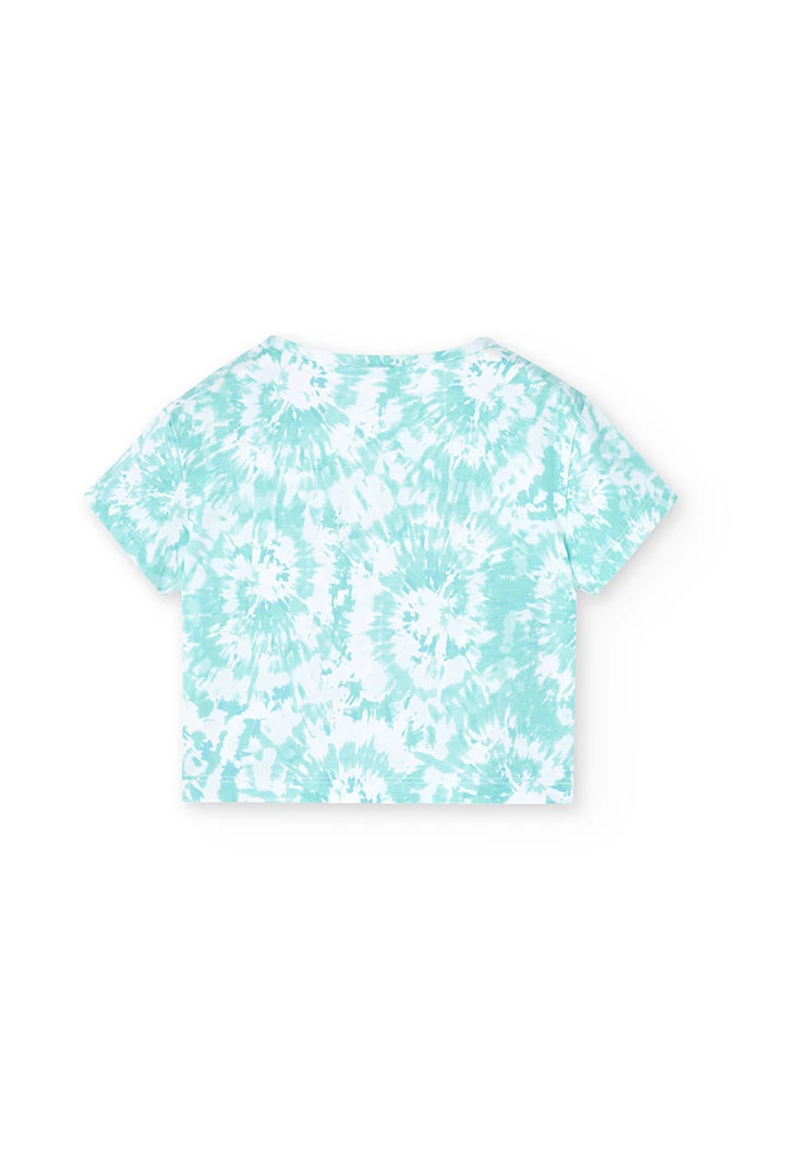T-shirt tricoté imprimé bébé fille