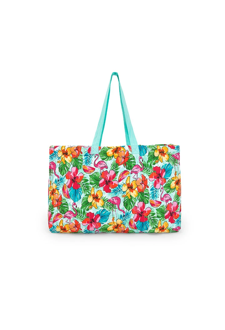 Girl\'s flower print bag