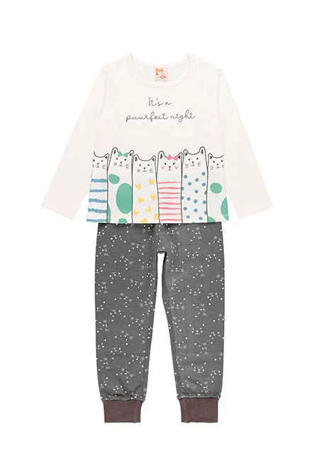 Pyjama stretch pour fille - organique