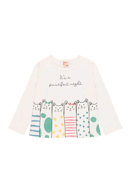 Pyjama stretch pour fille - organique
