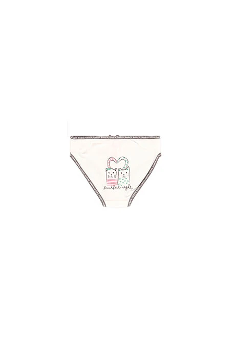 Pack de 3 culottes pour fille - organique