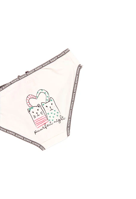 Pack de 3 culottes pour fille - organique