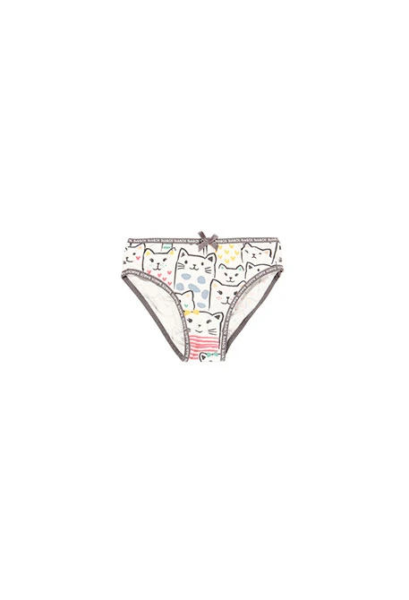 Pack de 3 culottes pour fille - organique