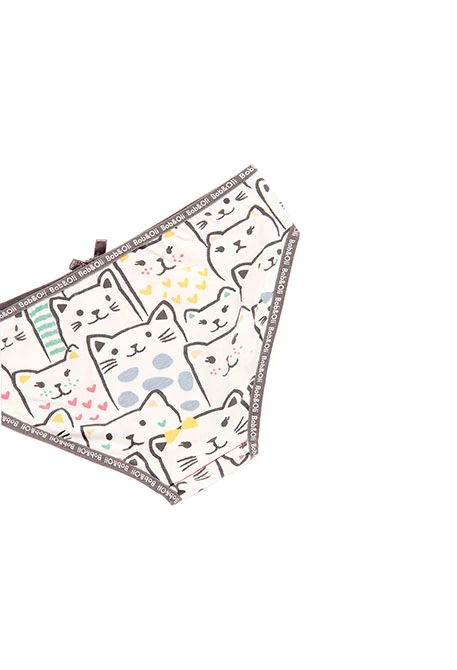 Pack de 3 culottes pour fille - organique