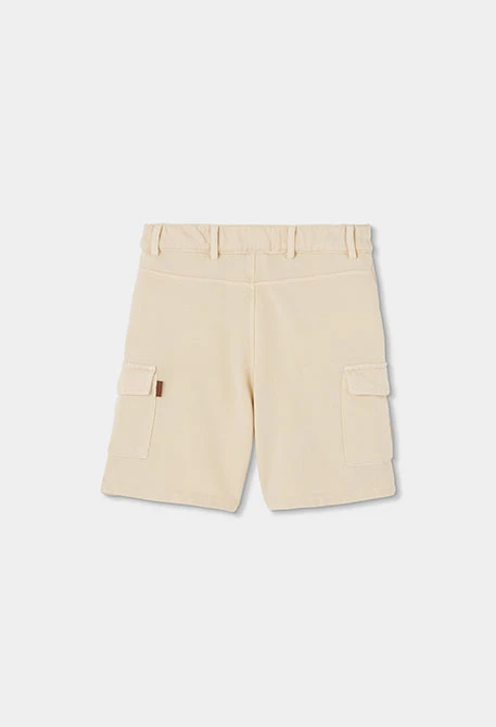 Beige Bermudashorts