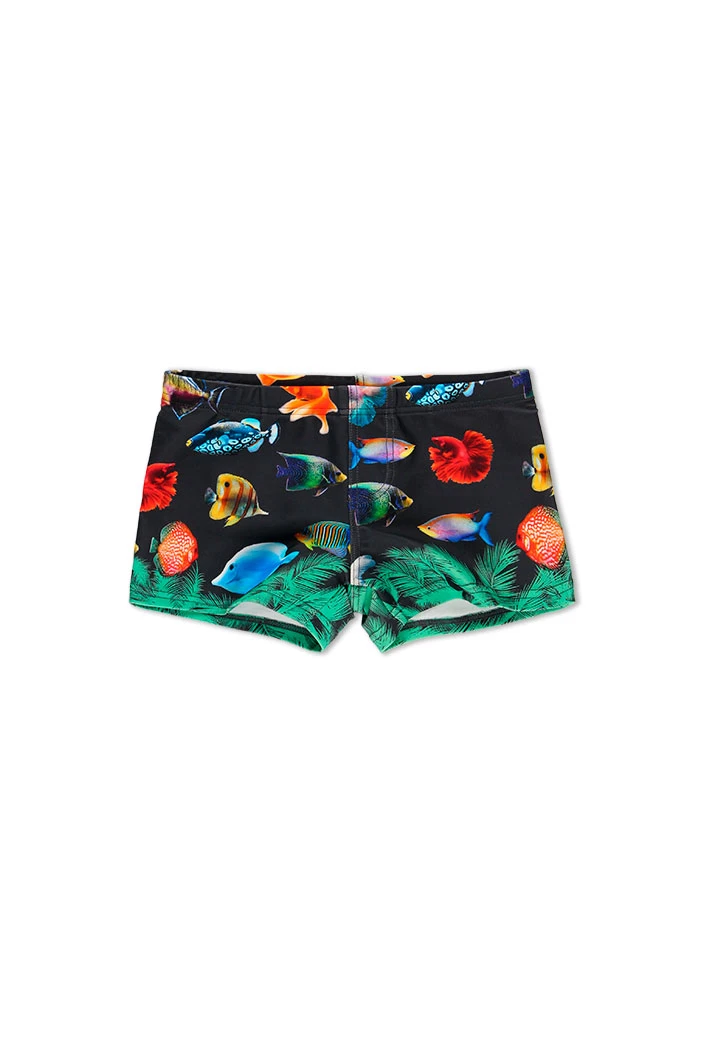 Maillot de bain polyamida "poissons" pour garçon