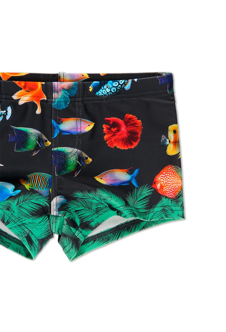 Maillot de bain polyamida "poissons" pour garçon