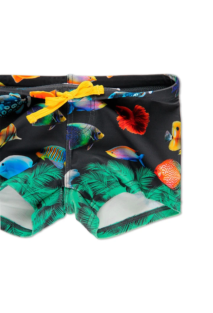 Maillot de bain polyamida "poissons" pour garçon