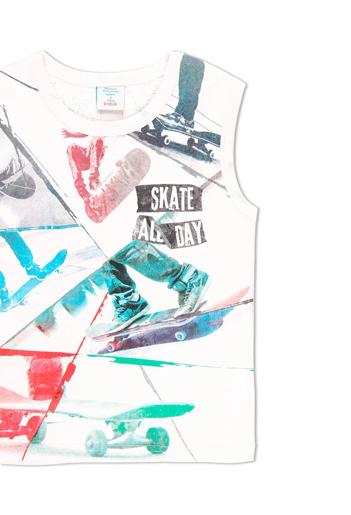 T-Shirt tricot pour garçon