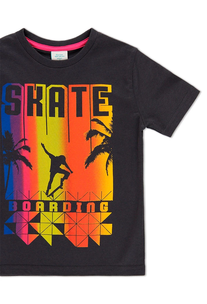 T-Shirt tricot pour garçon