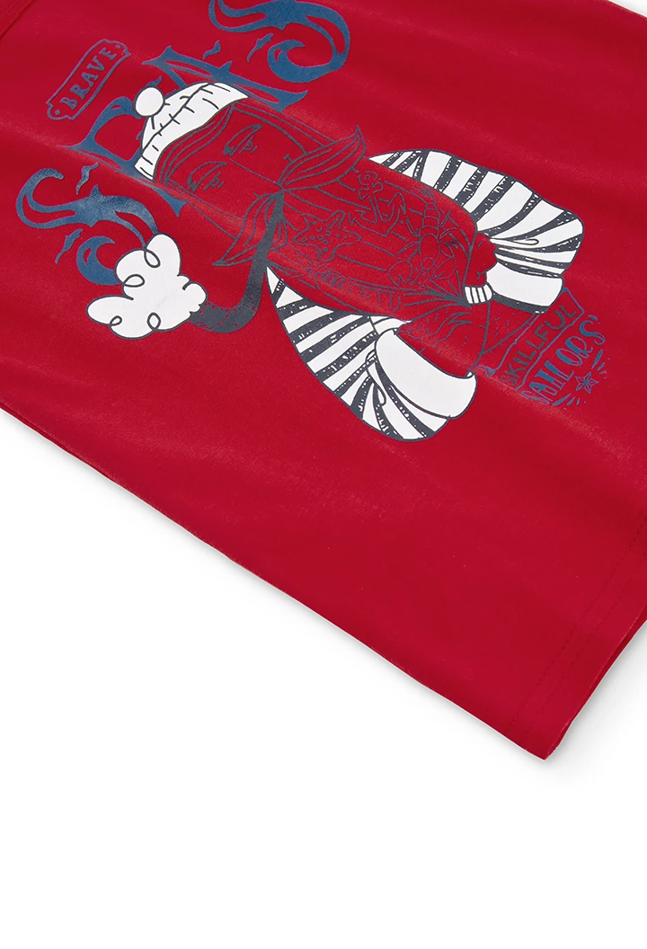 Knit t-Shirt sleevless for boy