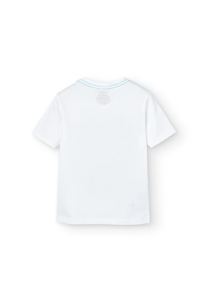 T-Shirt gestrickt kurze ärmel für junge