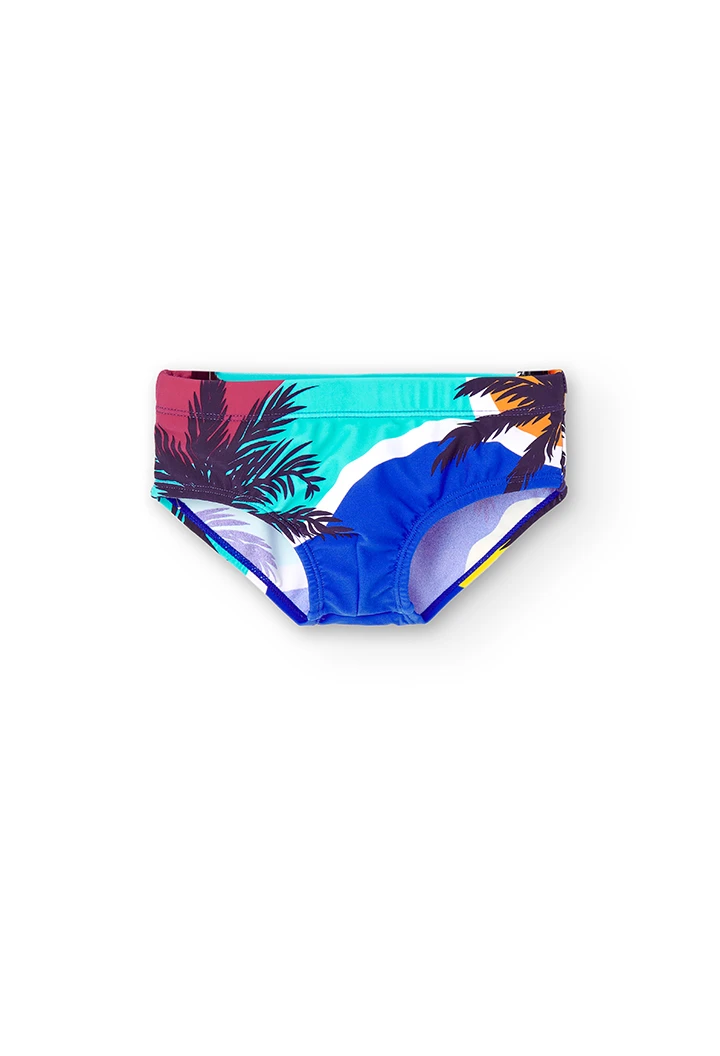 Fato de banho slip para menino