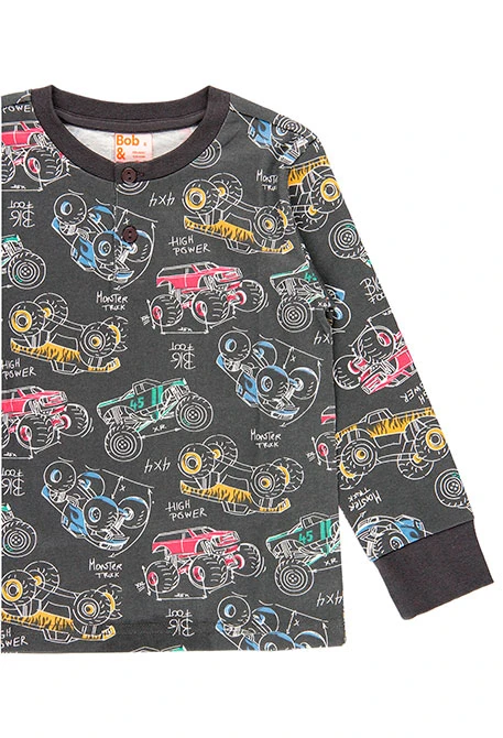 Pyjama en tricot pour garçon - organique