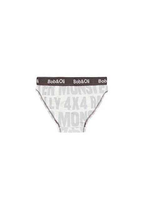 Pack de 3 slips pour garçon - organique
