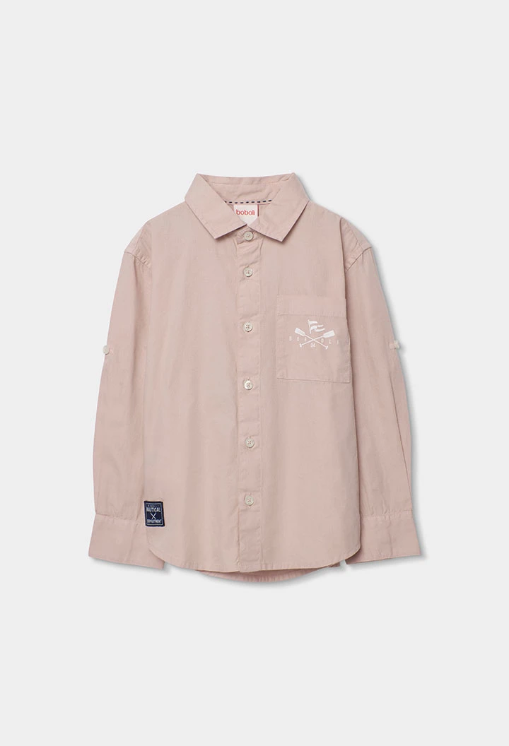 Salmon child?s shirt