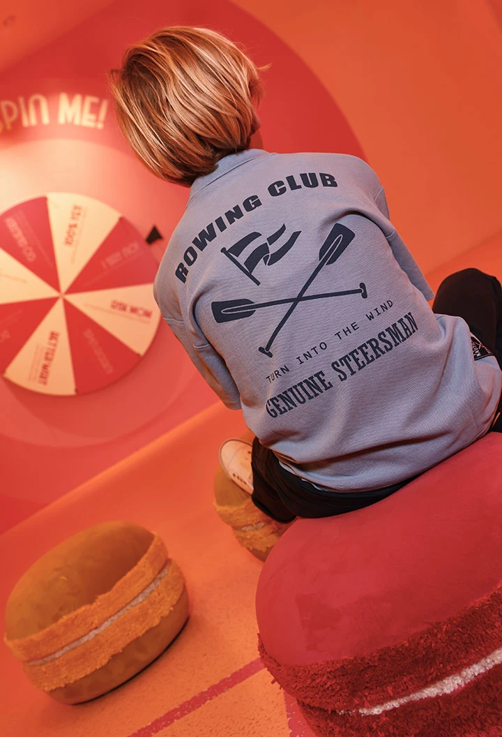 Baumwoll-Poloshirt für Jungen in Blau