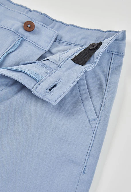 Calça criança algodão azul