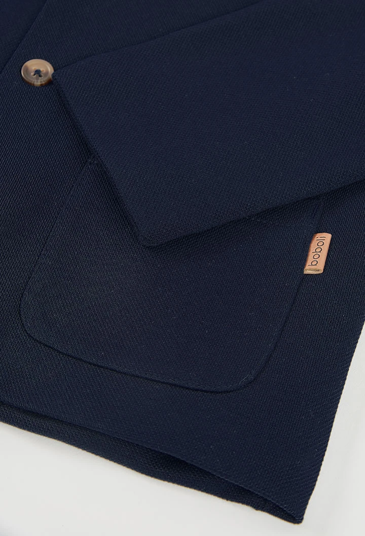 Boys’ navy blue blazer