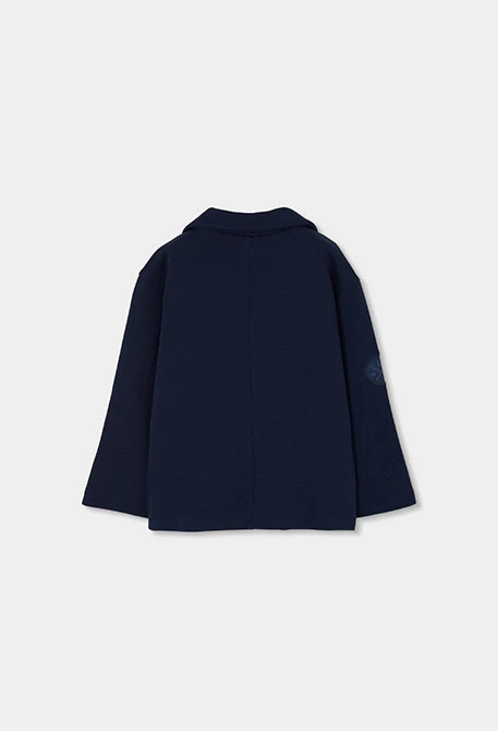 Americana de niño azul marino