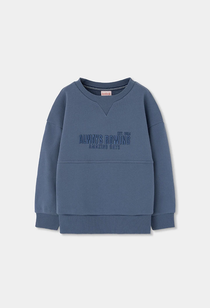 Blaue Kindersweatshirt