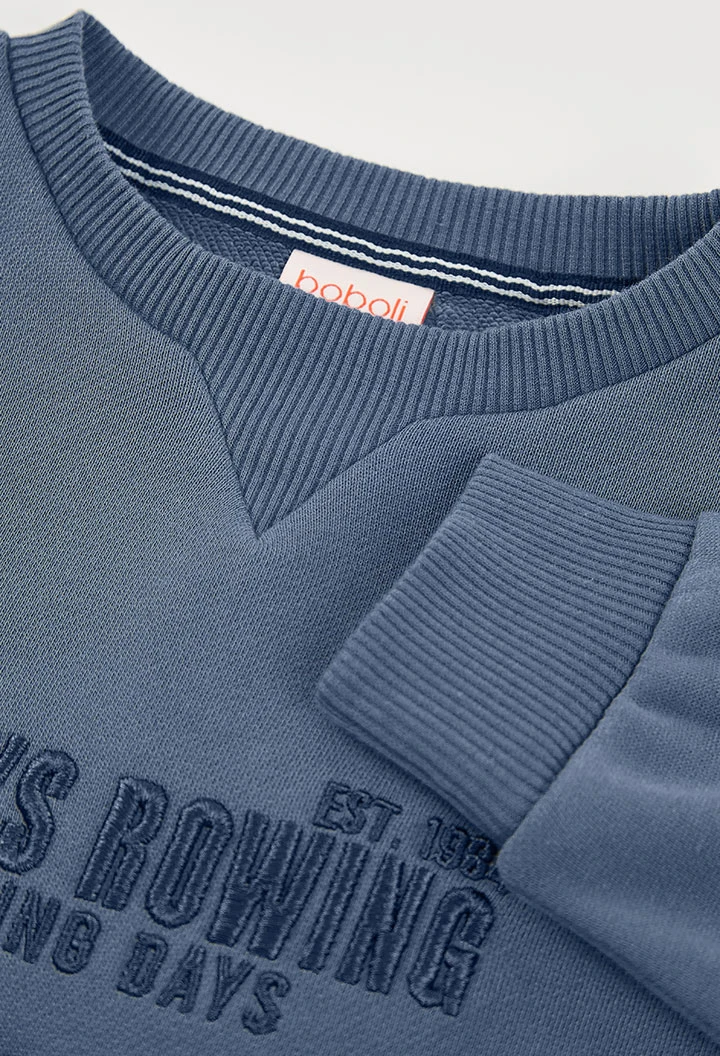 Blaue Kindersweatshirt