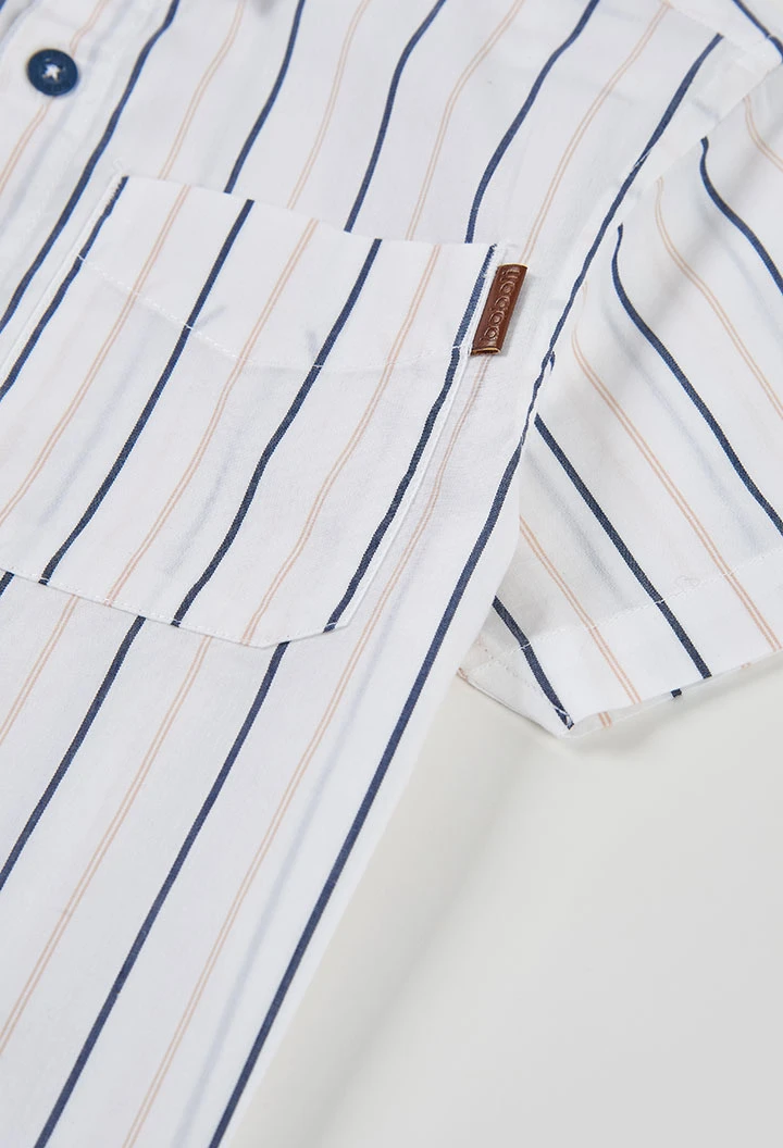Camisa niño listada
