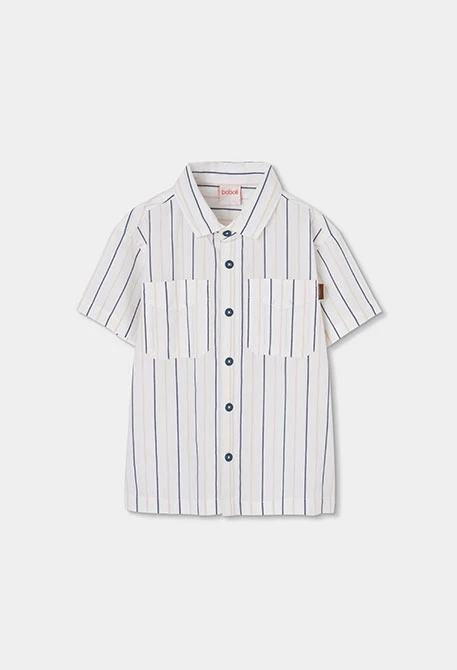Camisa niño listada