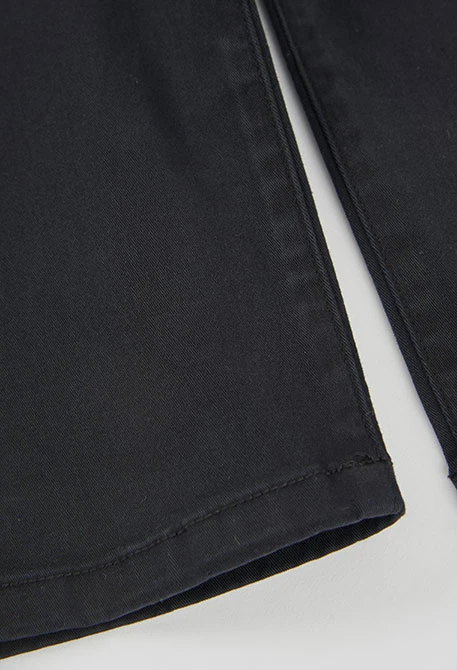 Pantalon noir garçon élastique