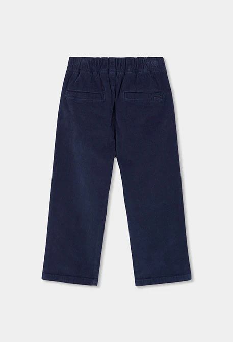 Cord-Hose Junge Marineblau